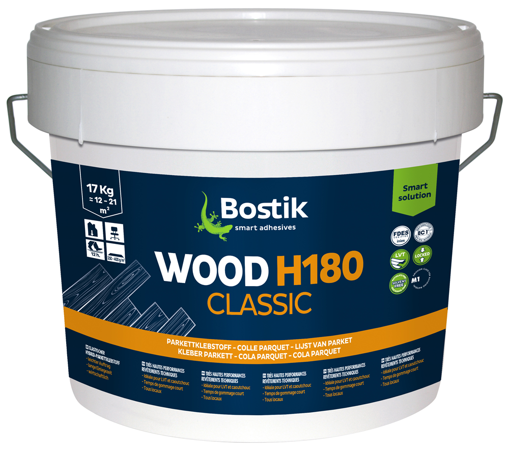 Bostik WOOD H180 CLASSIC | Beige | Emmer 17 kg - 30616266