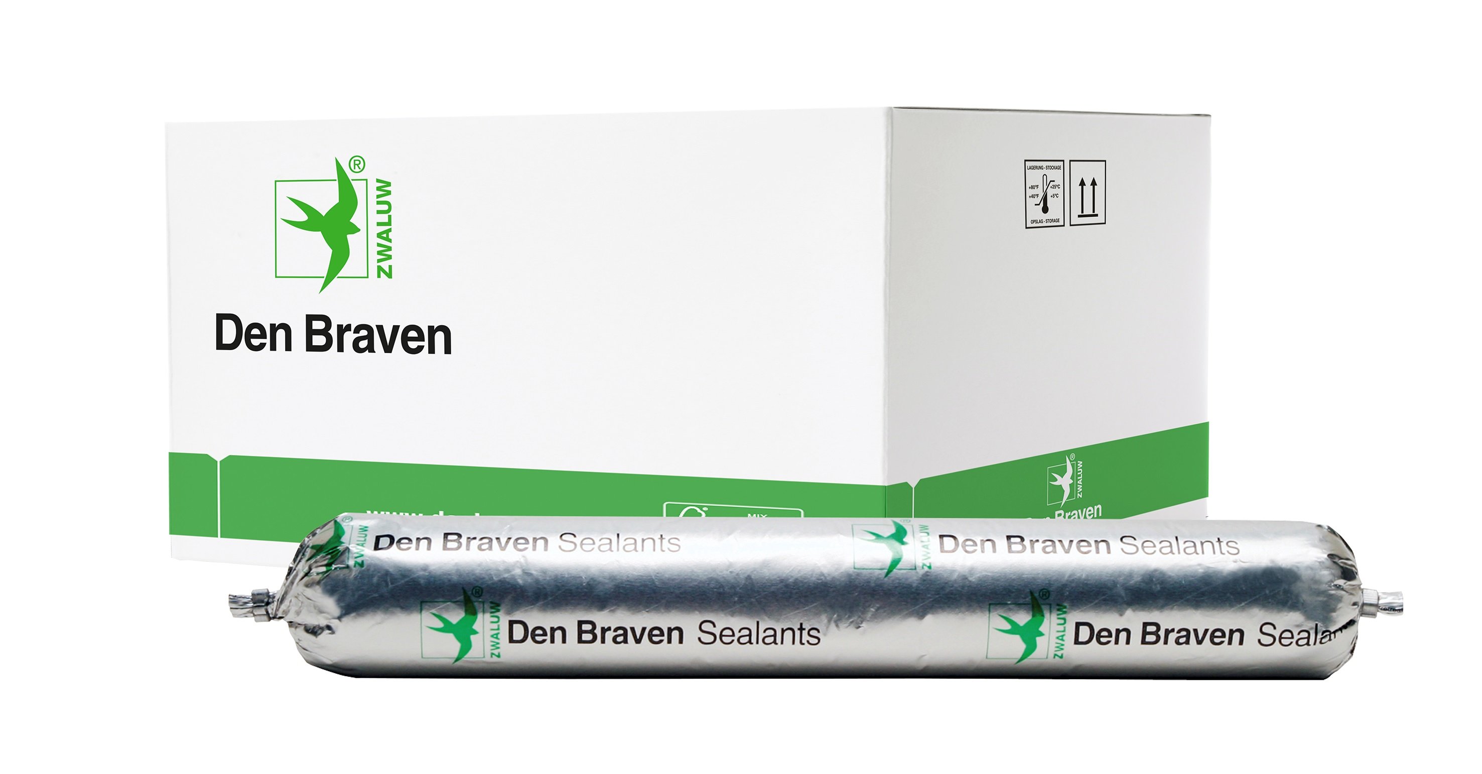 Zwaluw Window Seal Easy | 600 ml | Bruin | 12 stuks - 30623007