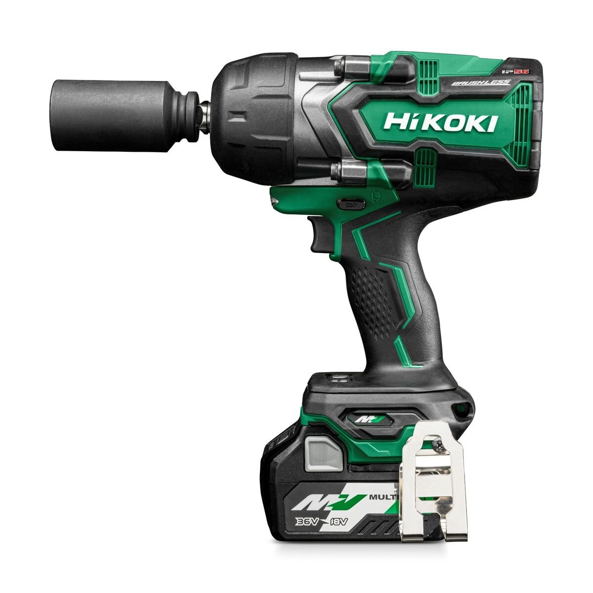 Hikoki WR36DGWRZ | Accu Slagmoersleutel | 1/2" | 36V | BL | 2000 Nm | MV | 2 MV accu&apos;s | In HSC III Koffer - WR36DGWRZ