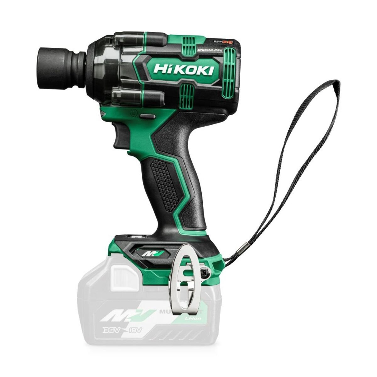 WR36DHW4Z - Accu Slagmoersleutel | 36 V | 380 Nm-700 Nm | 1/2" | Exclusief lader en accu&apos;s | In doos - WR36DHW4Z