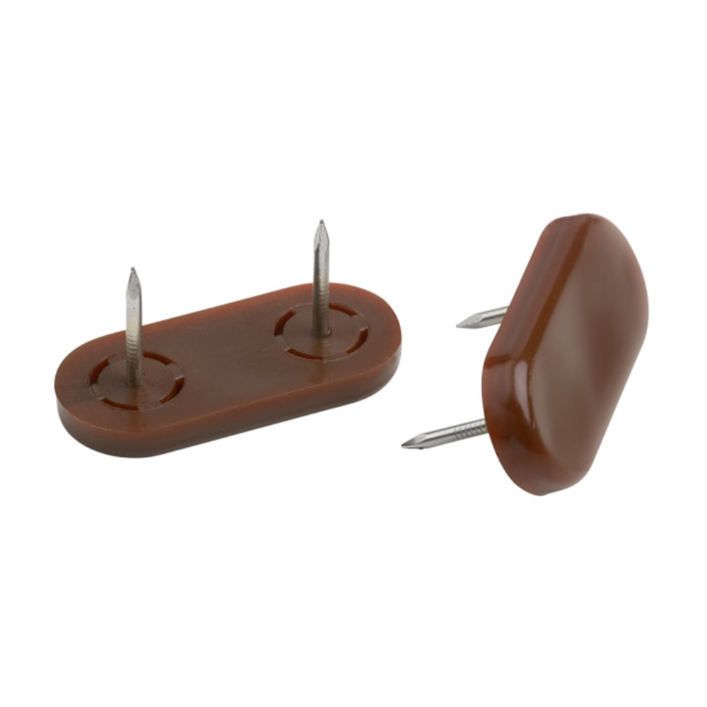 Metafranc Kunststofglijder+Stift 20Mm Br 4St* - WU0644706