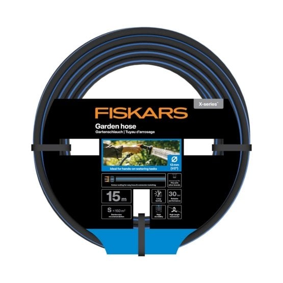 Fiskars X-Series Tuinslang 13 mm (1/2”) 15 m - 1076044