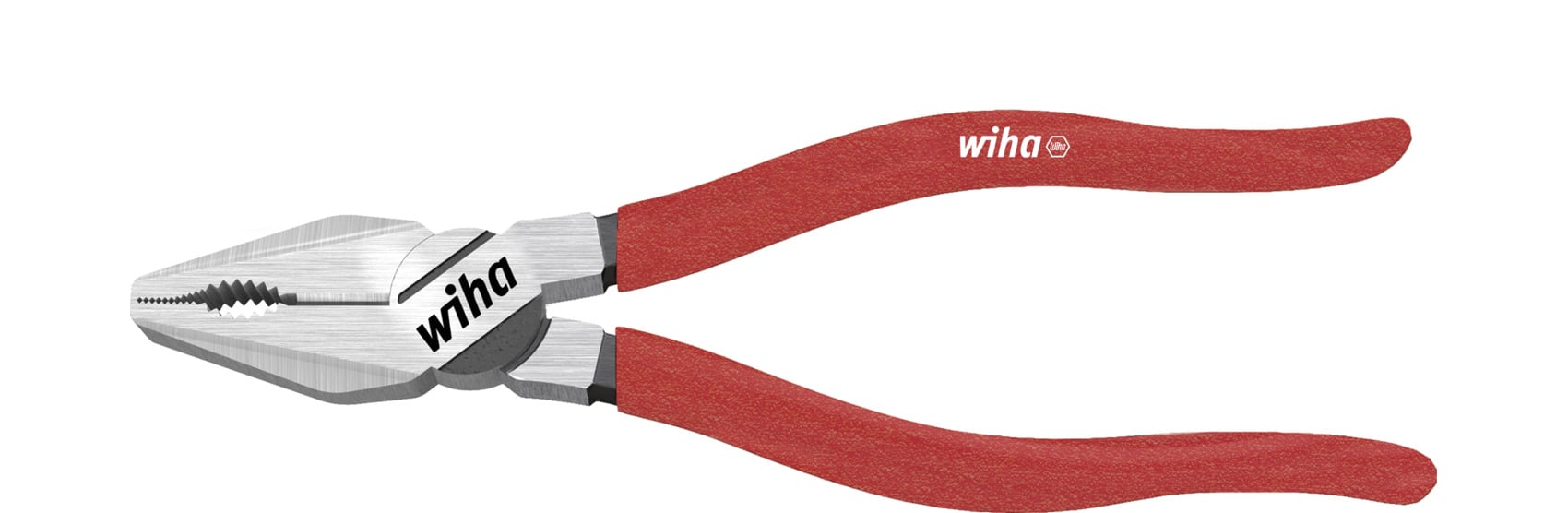 Wiha Combinatietang Classic met DynamicJoint® en OptiGrip met extra lang snijvlak | 180 mm - 26706 - 26706