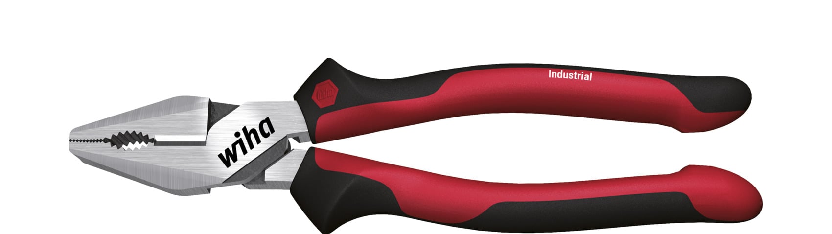 Wiha Combinatietang Industrial met DynamicJoint® en OptiGrip met extra lang snijvlak | 225 mm | 9" - 34567 - 34567