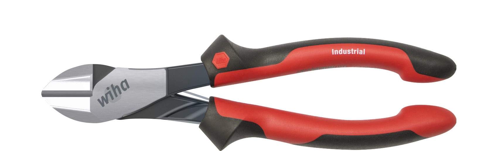 Wiha Krachtzijkniptang Industrial met DynamicJoint® met in- en uitschakelbare openingsveer | 160 mm - 40919 - 40919