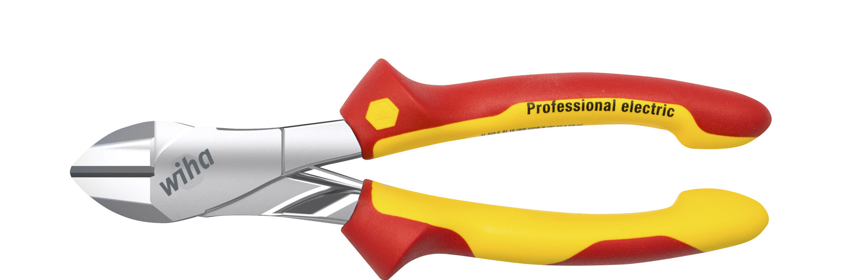 Wiha Krachtzijkniptang Professional electric met DynamicJoint® met in- en uitschakelbare openingsveer | 160 mm - 40921 - 40921