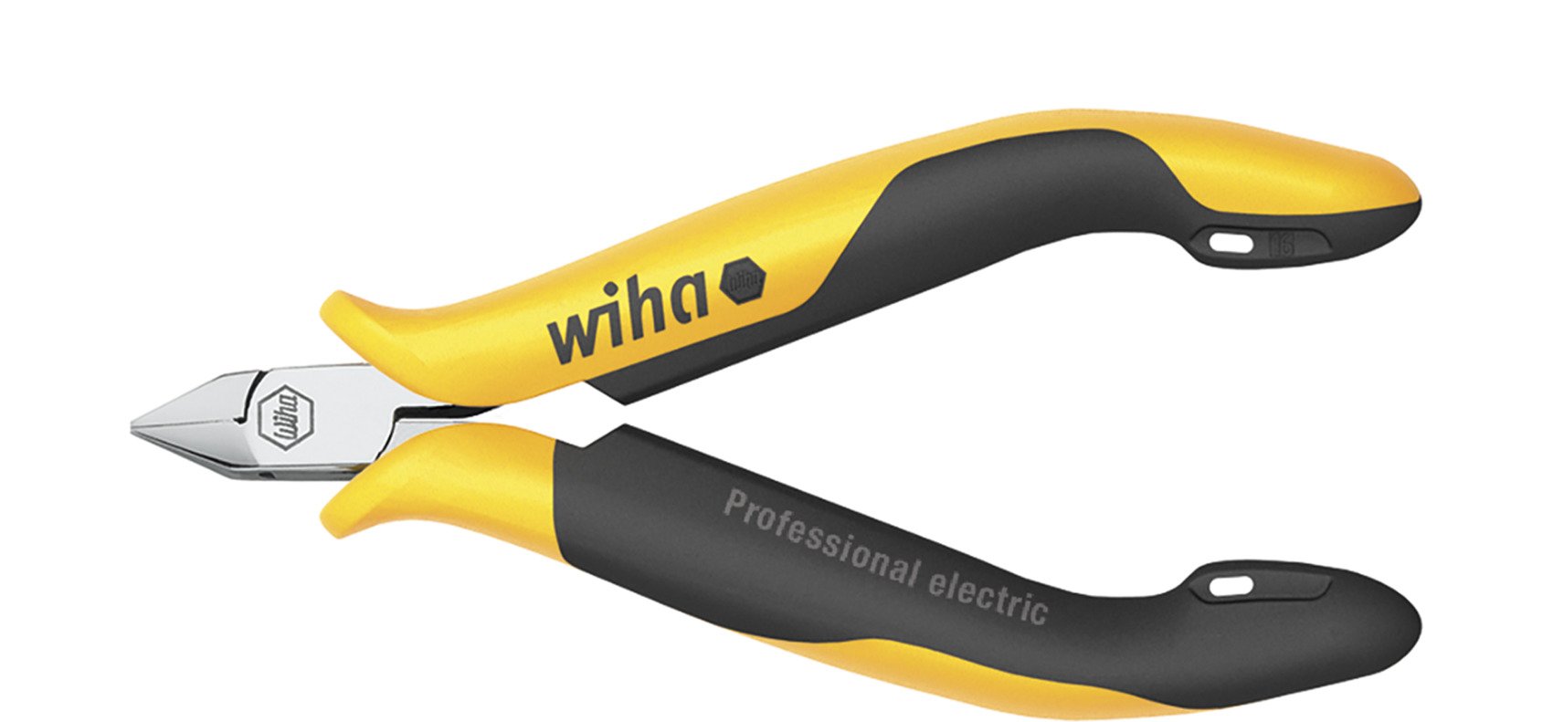 Wiha Zijkniptang Professional ESD smalle, spitse kop zonder facet | 115mm/4 12" - 33521 - 33521