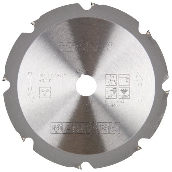 Hikoki Accessoires Zaagblad | gips & cement-gebonden platen | 230x30 Z15 4100017