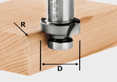 Festool Afrondfrees Hw R3mm-Ofk 490093