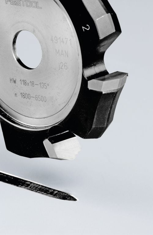 Festool Accessoires V-groeffrees HW 118x18-135°/Alu - 491471