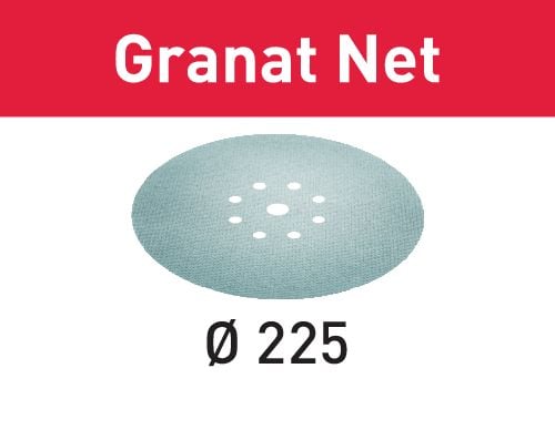 Festool Accessoires Netschuurmateriaal STF D225 P240 GR NET/25 Granat Net - 203318