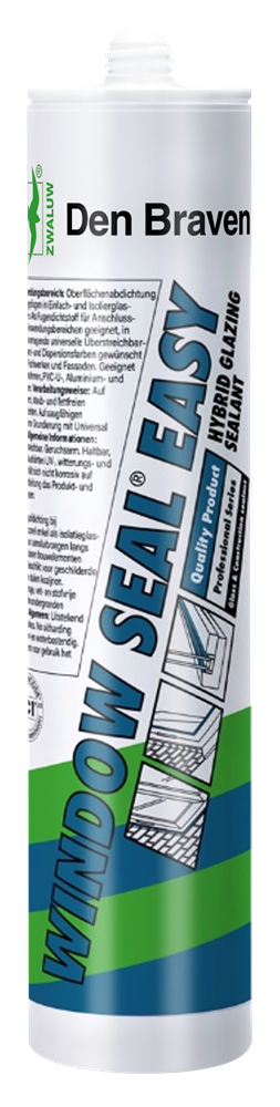 Zwaluw Window Seal Easy | 600 ml | Zwart | 12 stuks - 30623009