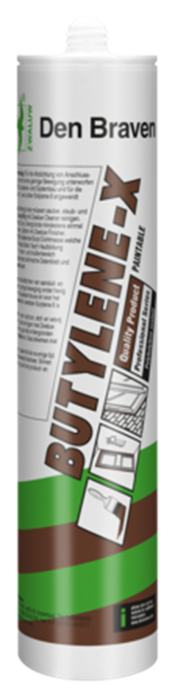 Zwaluw Butylene-X | 310 ml | Zwart | 12 stuks - 10095501