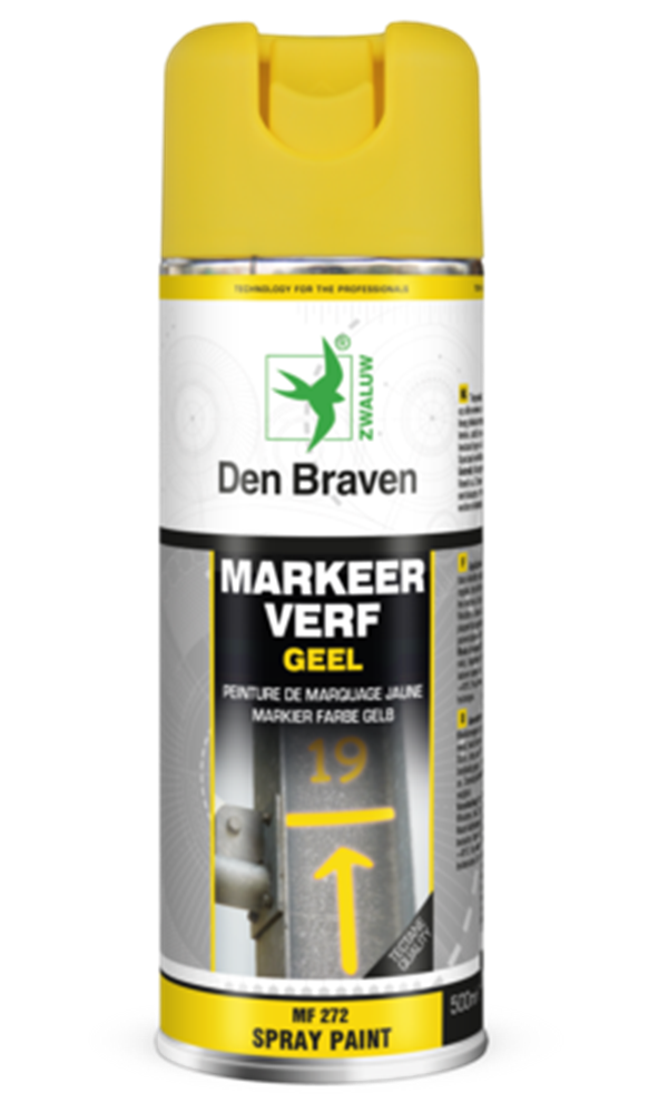 Zwaluw Markeerverf | Geel | 400 ml | Geel - 12009213