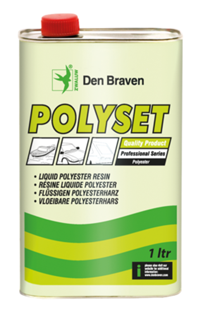 Zwaluw Polyset | 1 ltr | Kristalhelder | 8 stuks - 200585