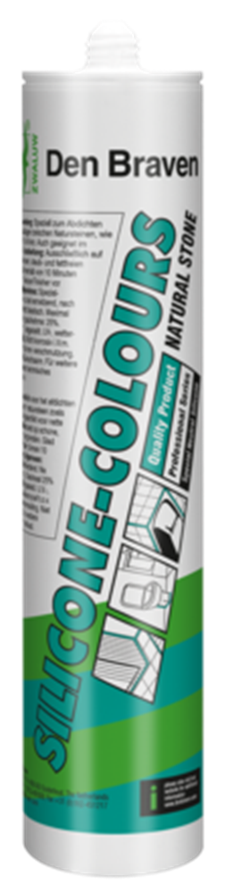 Zwaluw Silicone-COLOURS + Natural Stone | 310 ml | RAL 7016 (Antracietgrijs) (12 stuks) - 12012312