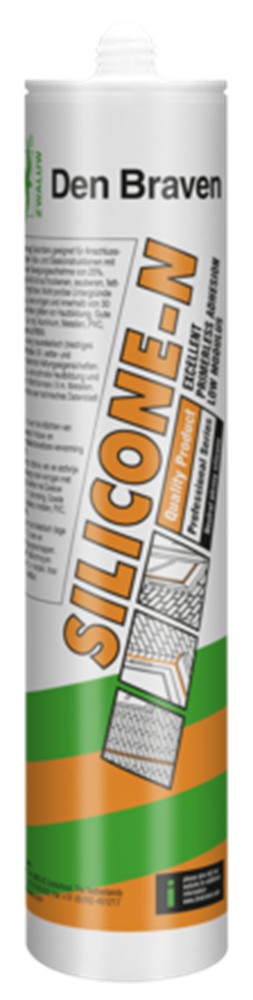 Zwaluw Silicone-N | 310 ml | Grijs | 12 stuks - 10184201