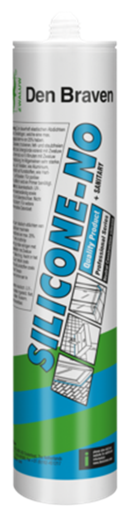 Zwaluw Silicone-NO + Sanitary | 310 ml | RAL 9001 (Crèmewit) - 30619435