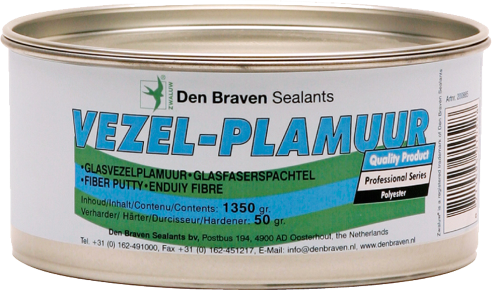 Zwaluw Vezel-Plamuur | 250 gr | Naturel - 200884