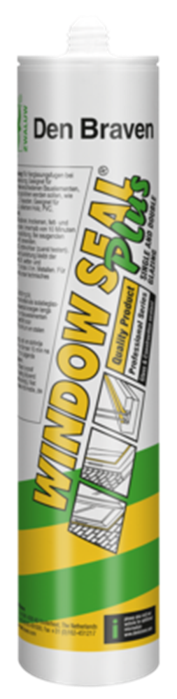 Zwaluw Window Seal® Plus | 310 ml | Zwart - 30619785