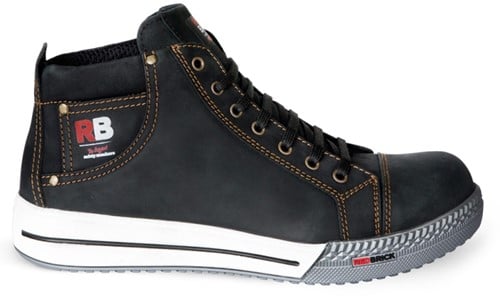 Redbrick Gold Sneaker Hoog S3 Zwart - Maat 45 - 11.083.001.45
