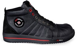 Redbrick Onyx Sneaker Hoog S3 + KN Zwart - Maat 47 - 11.083.010.47