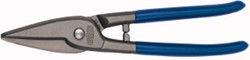 Erdi Plaatschaar | lengte 300 mm rechts | staal max. 1 mm | RVS max. 0,8 mm | 1 stuk - D202-300 - D202-300