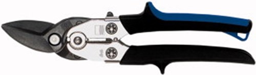 Erdi Figuurschaar | lengte 260 mm rechts | staal max. 1,2 mm | RVS max. 1 mm | 1 stuk - D27 - D27