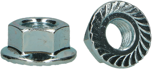 Pgb-Europe pgb-fasteners | gekartelde moer kl8 d6923 m5 zn | 200 st - 0000gm80100503 afbeelding