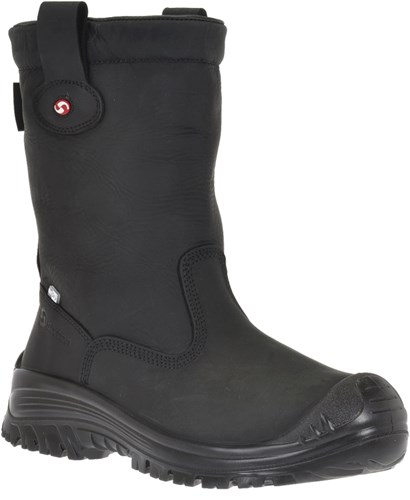 Sixton Peak 81156-17 Montana Hdry Hoog S3 (Wol) Laars | 17 Zwart | Maat 44 - 11.091.005.44