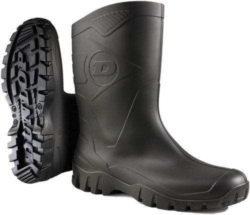 Dunlop Dee calf Blauw & Zwart Kuitlaars PVC Zwart 1819 - Maat 42 - 00.036.005.42