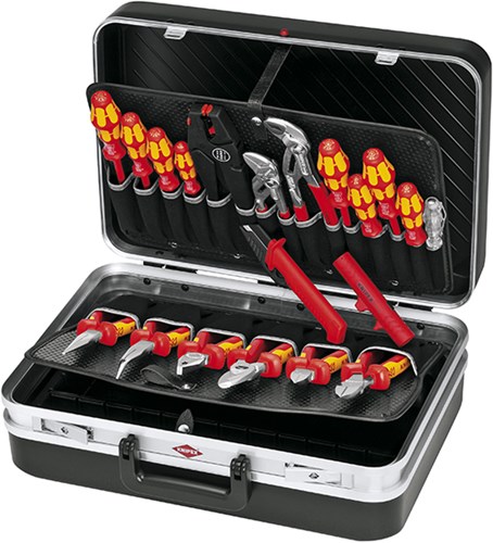 Knipex Gereedschapskoffer "Elektro" 20-delig - 00 21 20