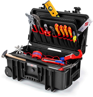 Knipex Gereedschapskoffer "Robust26 Move" sanitair | 17-delig - 00 21 33 S