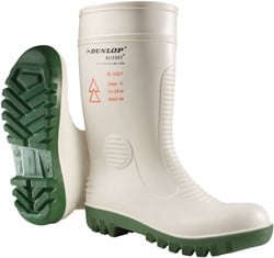 Dunlop A571411 High Voltage beveiligd SB Wit/Groen - Maat 42 - 00.036.001.42