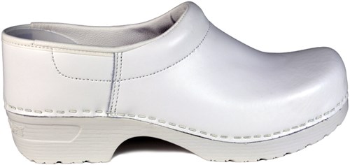 Eurodan E1244 Sigge Dichte Hak PU Wit - Maat 36 - 00.039.011.36-2