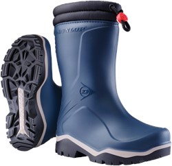 Dunlop K354061 Blizzard Kinderlaars gevoerd PVC Blauw/Grijs/Zwart - Maat 33 - 00.032.004.33