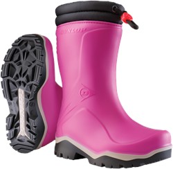 Dunlop K374061 Blizzard Kinderlaars gevoerd PVC Roze/Grijs/Zwart - Maat 29 - 00.032.005.29