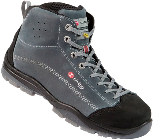 Sixton Peak 93289-03 Pasitos Hoog S3 ESD Grijs/Zwart - Maat 48 - 00.091.015.48