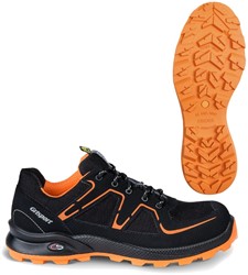 Grisport Safety Cross Safety Beat / 33602 Laag S3 Zwart/Oranje - Maat 48 - 00.049.007.48