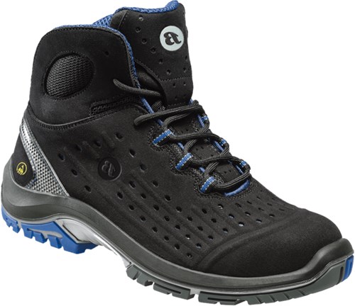 Bata Werkschoen Sync Hoog S1P | Zwart/Blauw | Maat 46 - 00.017.022.46