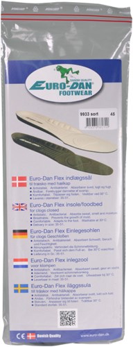 Eurodan E9933 Antistatische Inlegzool Zwart - Maat 46 - 00.039.012.46-2
