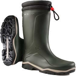 Dunlop K486061 Blizzard Gevoerde Winterlaars PVC Groen - Maat 41 - 15.032.073.41