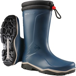 Dunlop K454061 Blizzard Gevoerde Winterlaars PVC  Blauw - Maat 45 - 15.032.075.45