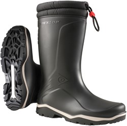 Dunlop K400061 Blizzard Gevoerde Winterlaars PVC Zwart - Maat 36 - 15.032.076.36