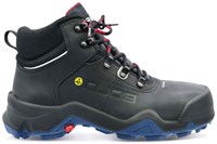 HKS Werkschoen Delta 1 STP Hoog S3 ESD | Zwart/Blauw | Maat 39 - 00.162.026.39