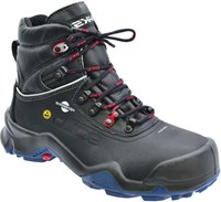 HKS Werkschoen Delta 1 Dry WTP Hoog S3 ESD | Zwart/Blauw | Maat 43 - 00.162.031.43