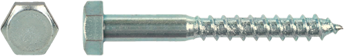 pgb-Europe PGB-FASTENERS | Houtdraadbout DIN 571 Ø 6x50 Zn | 200 st 571001006000503