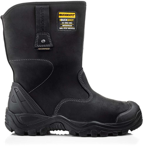 BuckBootz Werkschoen Buckshot Werklaars BSH010 S3 | Donkerbruin | Maat 41 - 00.176.070.41