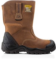 BuckBootz Werkschoen Buckshot Werklaars BSH010 S3 | Donkerbruin | Maat 41 - 00.176.070.41-2