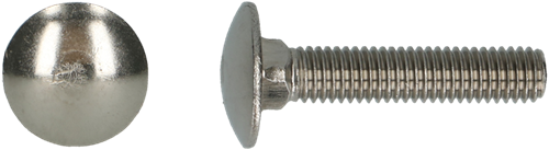 pgb-Europe PGB-FASTENERS | Houtbout A2 DIN 603 M10x35 | 100 st 000603A00010000353